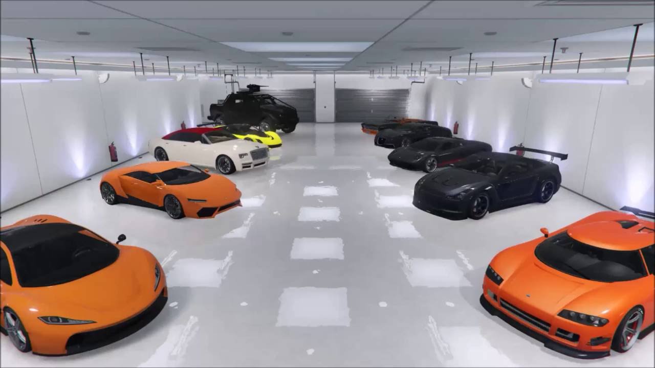 Story Mode Garage Mod showcase- GTA V