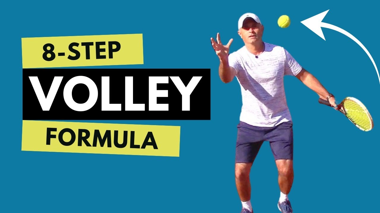 The 8-Step FOREHAND VOLLEY Lesson I Use With Beginning Players