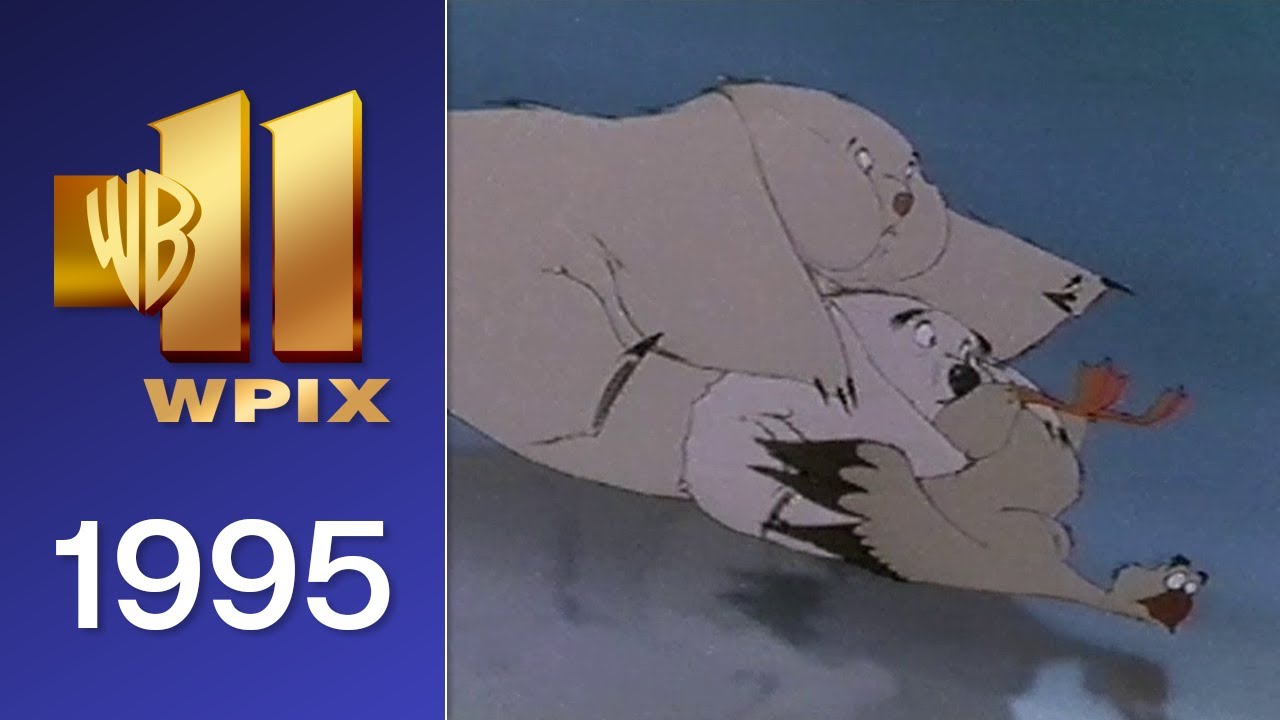 WPIX (WB) commercials and split-screen credits [December 1, 1995]