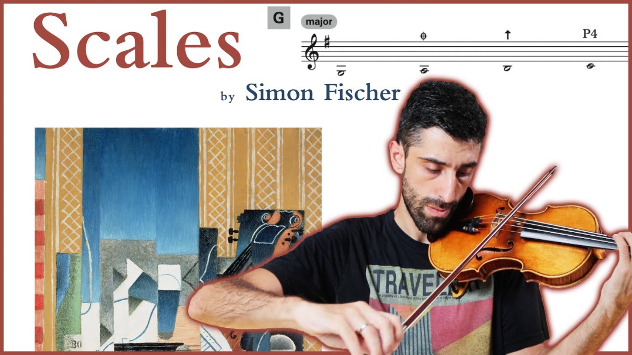 Como afinar una Escala (Sol Mayor) | Simon Fischer 