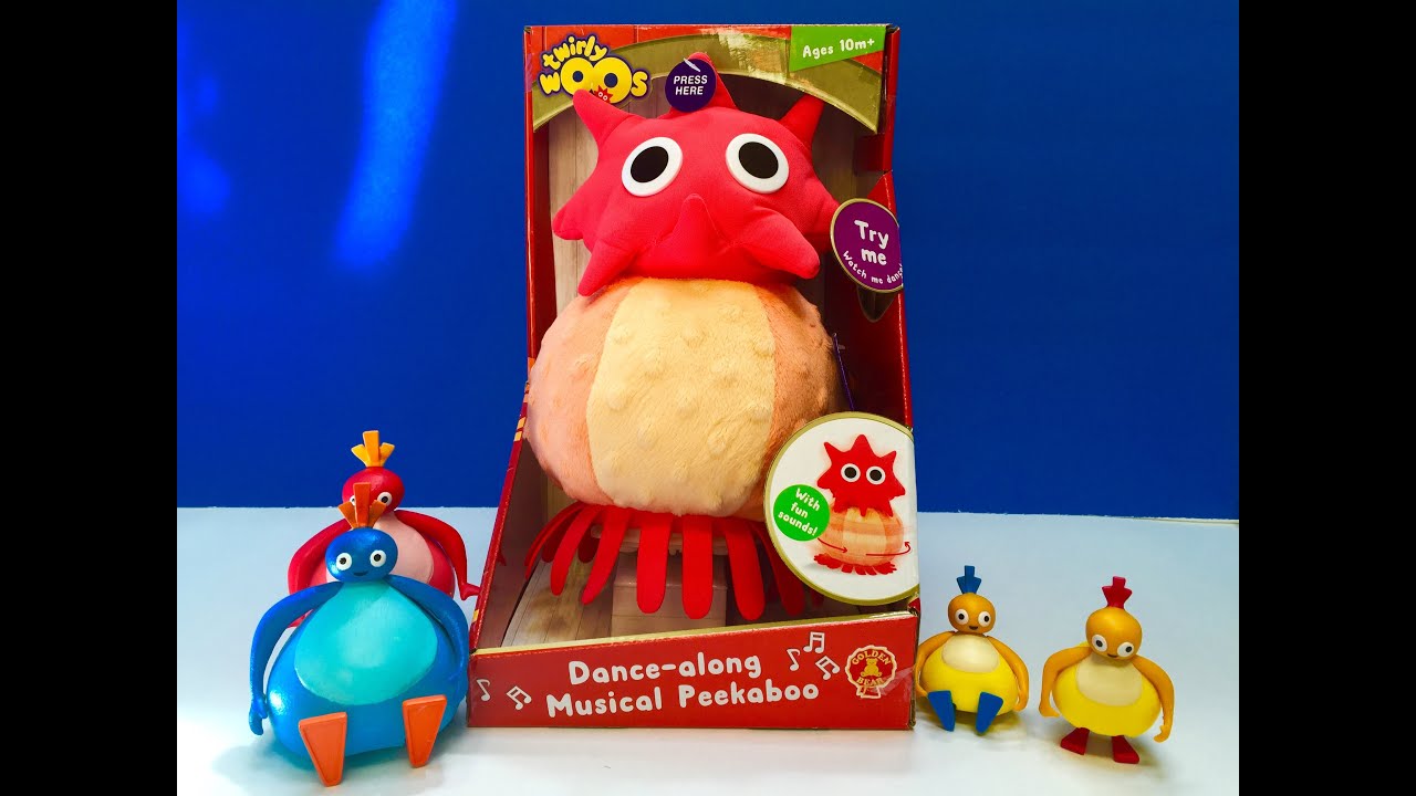 Brand New Dance-Along MUSICAL PEEKABOO Twirlywoos Toy Opening!