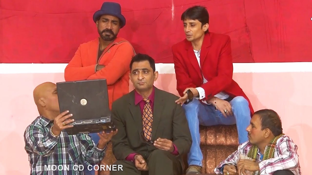 Amjad Rana with Nadeem Chitta and Zulfi | Comedy Clip | Stage Drama 2022 | Punjabi Stage Drama