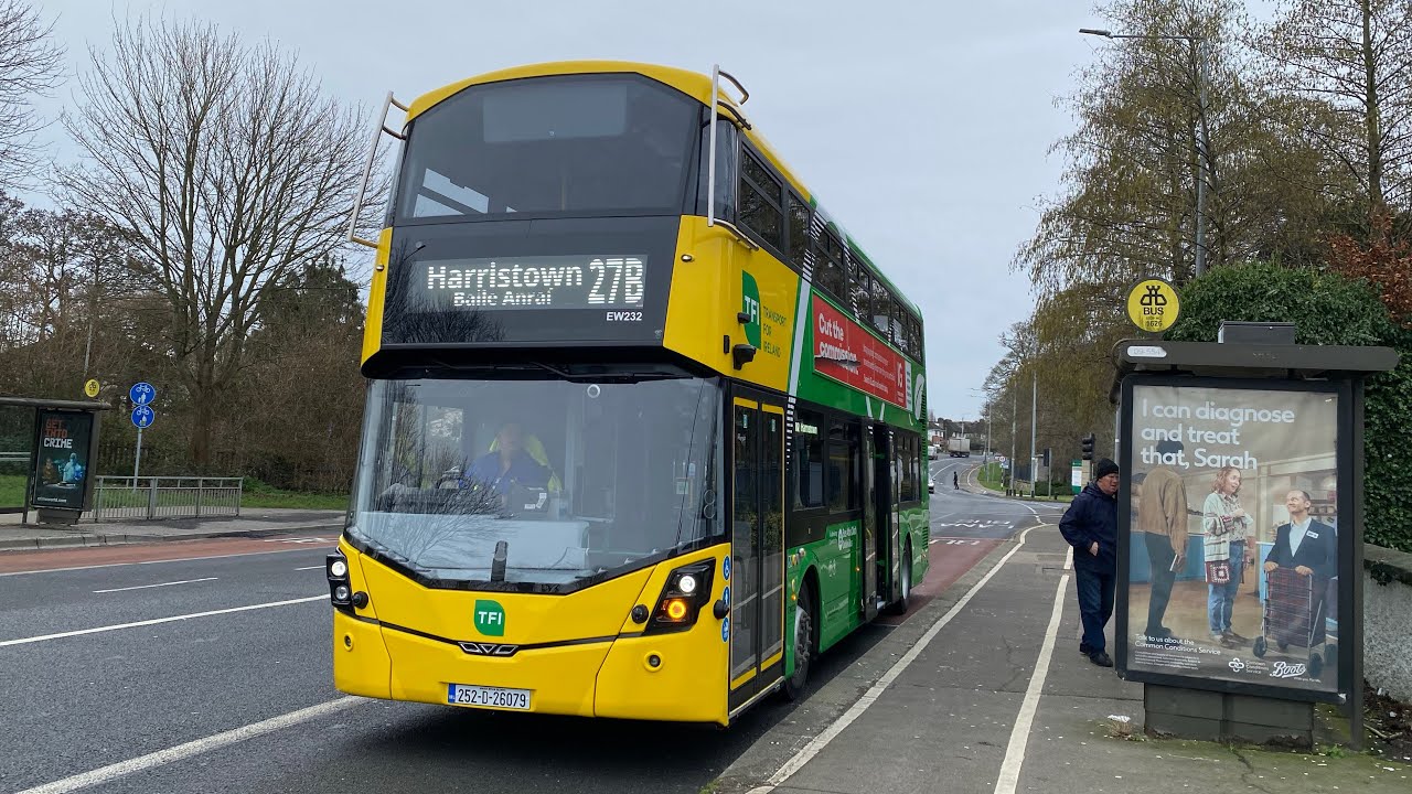Dublin Bus | Wright StreetDeck Electroliner EW232 (252-D-26079) | Route 27B to Harristown 