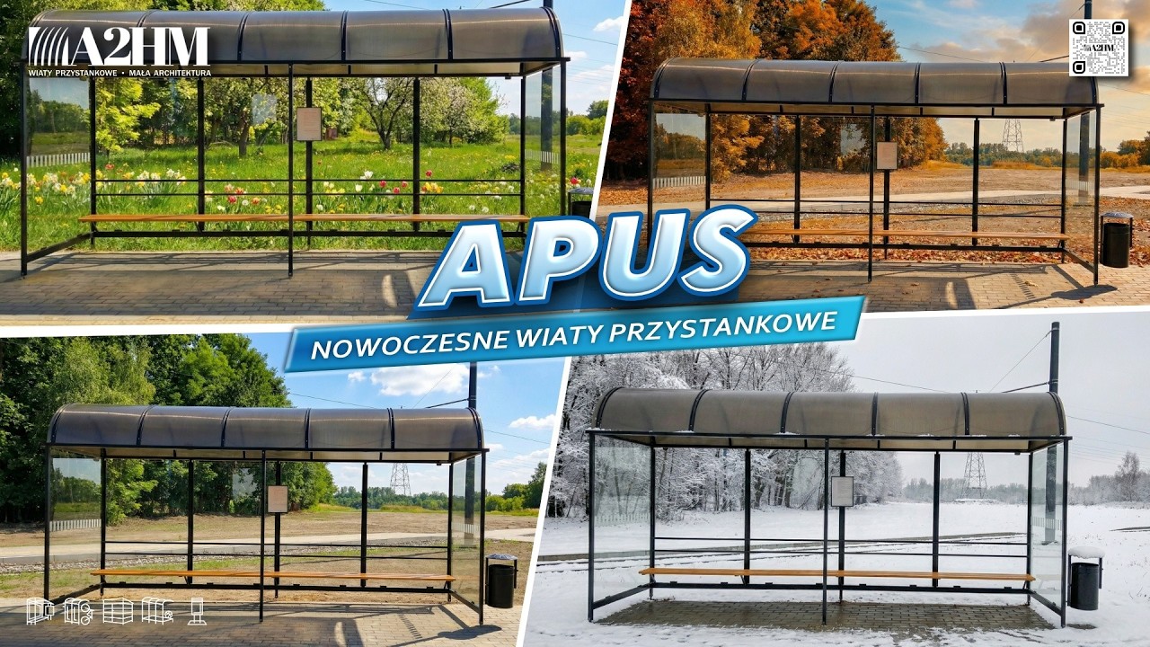 Wiata przystankowa APUS - Zobacz, co oferuje model ekonomiczny!