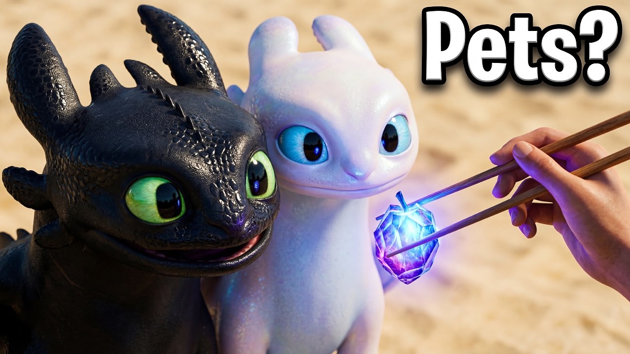 I Got a Pet Toothless and Light Fury in Real Life 💀