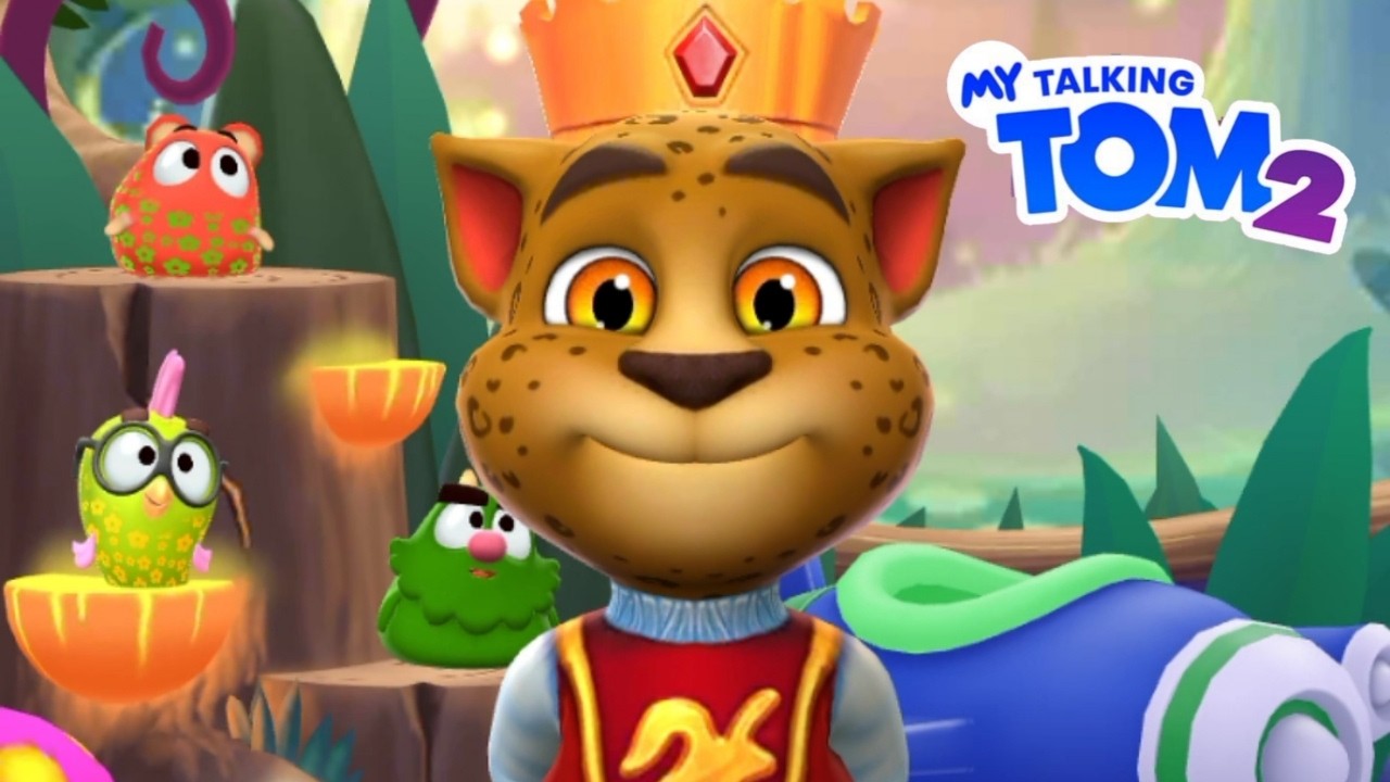 🤩My Talking Tom 2🥳Gameplay part 4🤗|Chamor Games