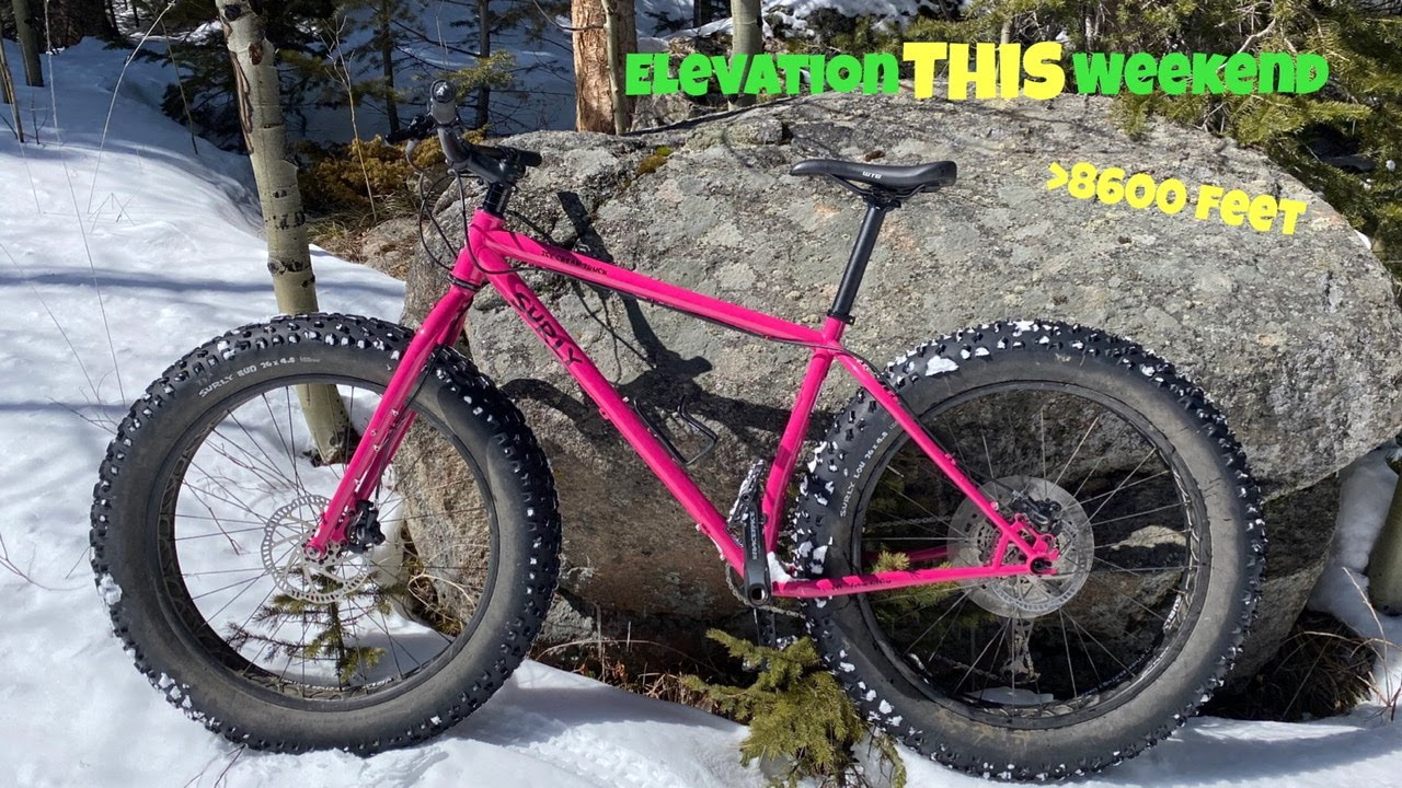 Surly Ice Cream Truck 2020 | Fat Biking Peaceful Valley Colorado