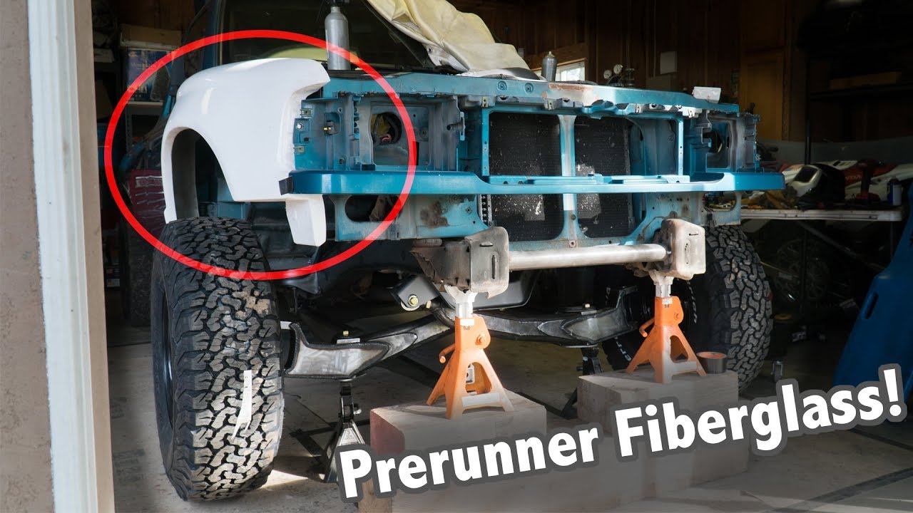 Ranger Prerunner Gets NEW Fiberglass Fenders and Hood!