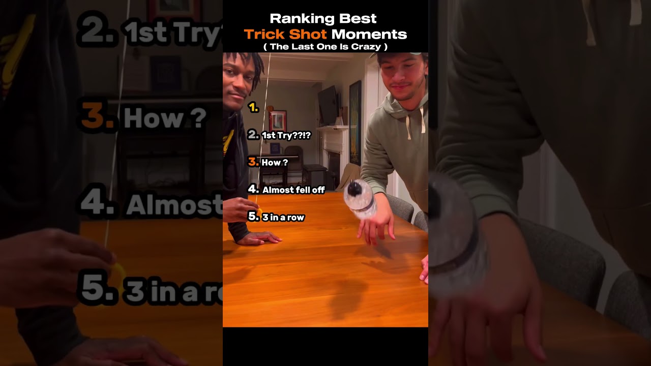 Ranking Best Trick Shot Moments