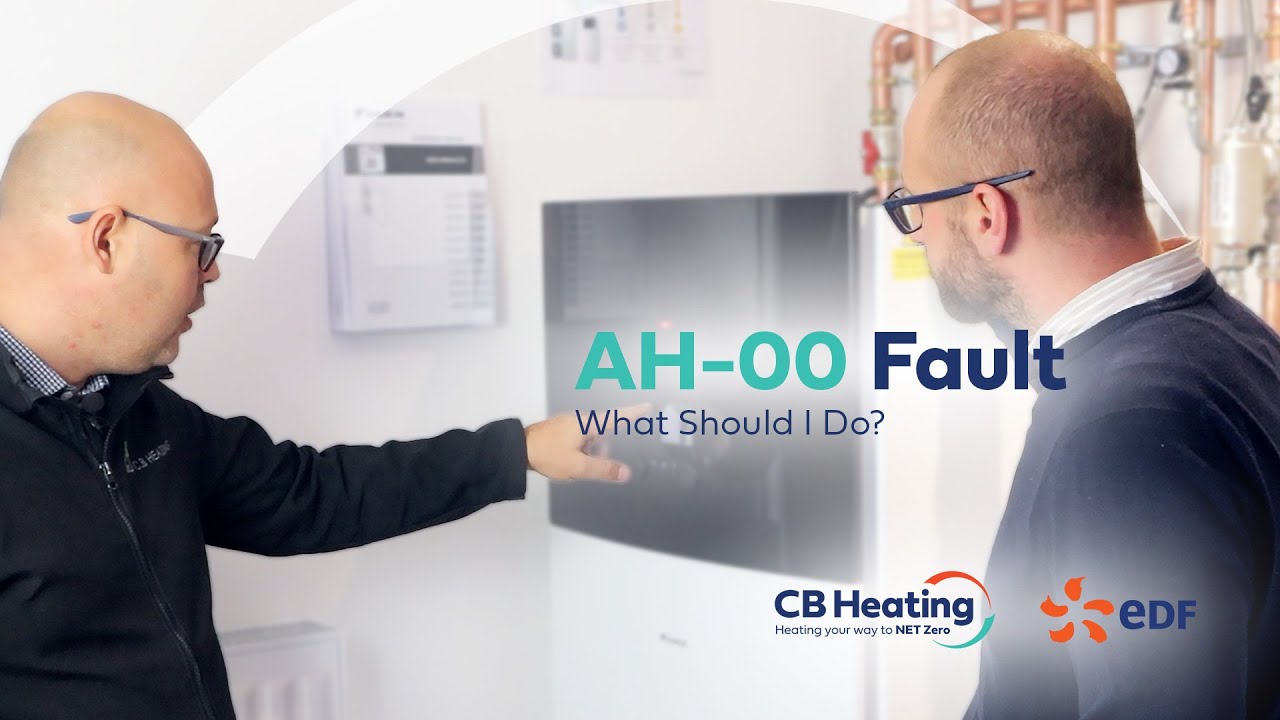 Daikin fault AH-00 fault or red flashing light - What do I do?