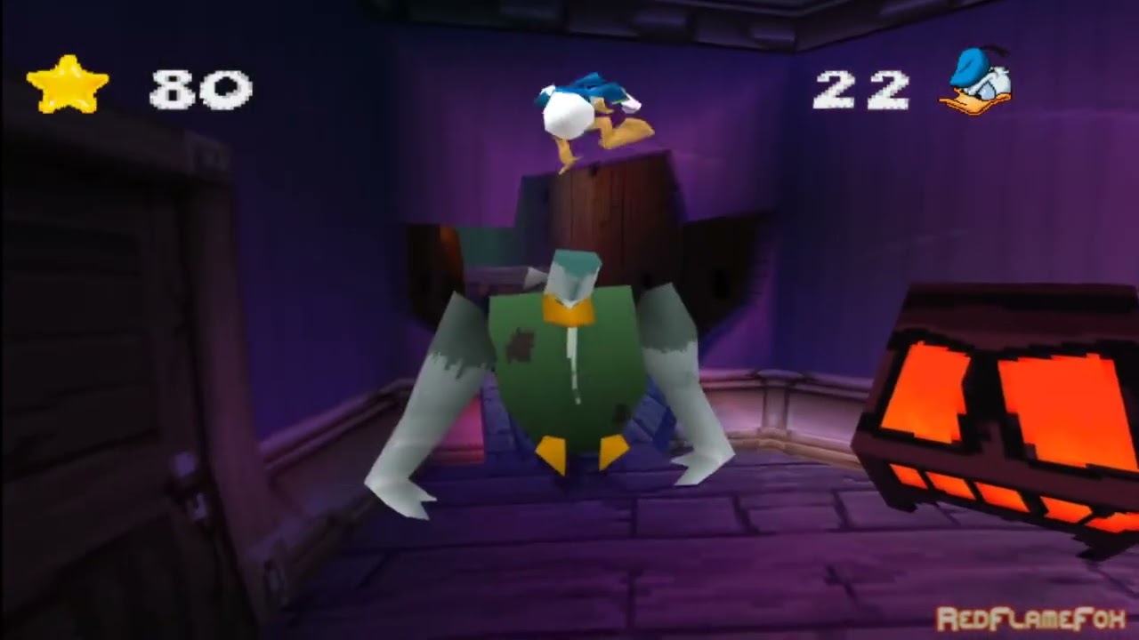 Paperino Operazione Papero (PS1) - Livello 11: L'atrio dei Fantasmi
