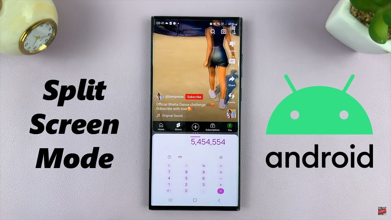 Как использовать разделенный экран на Android (Samsung Galaxy)