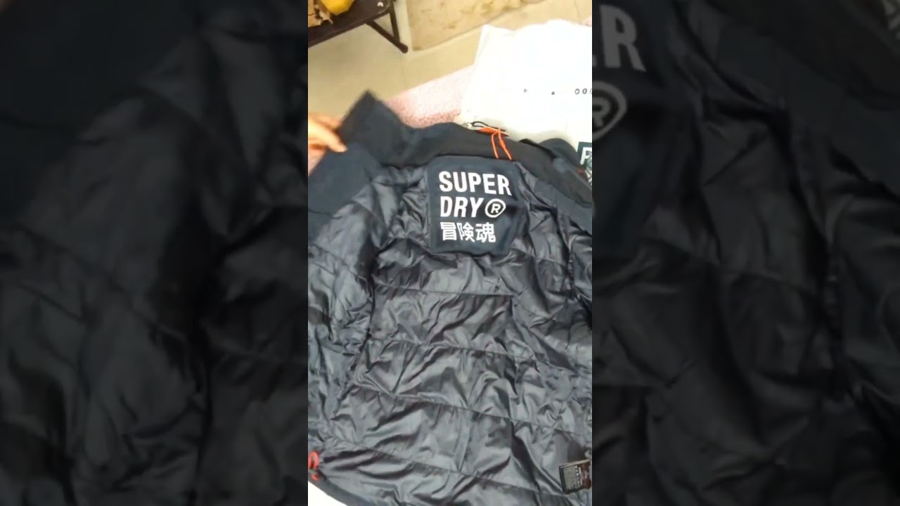 unboxing, review-should definitely go for it quality 10/10, SUPERDRY jacket 