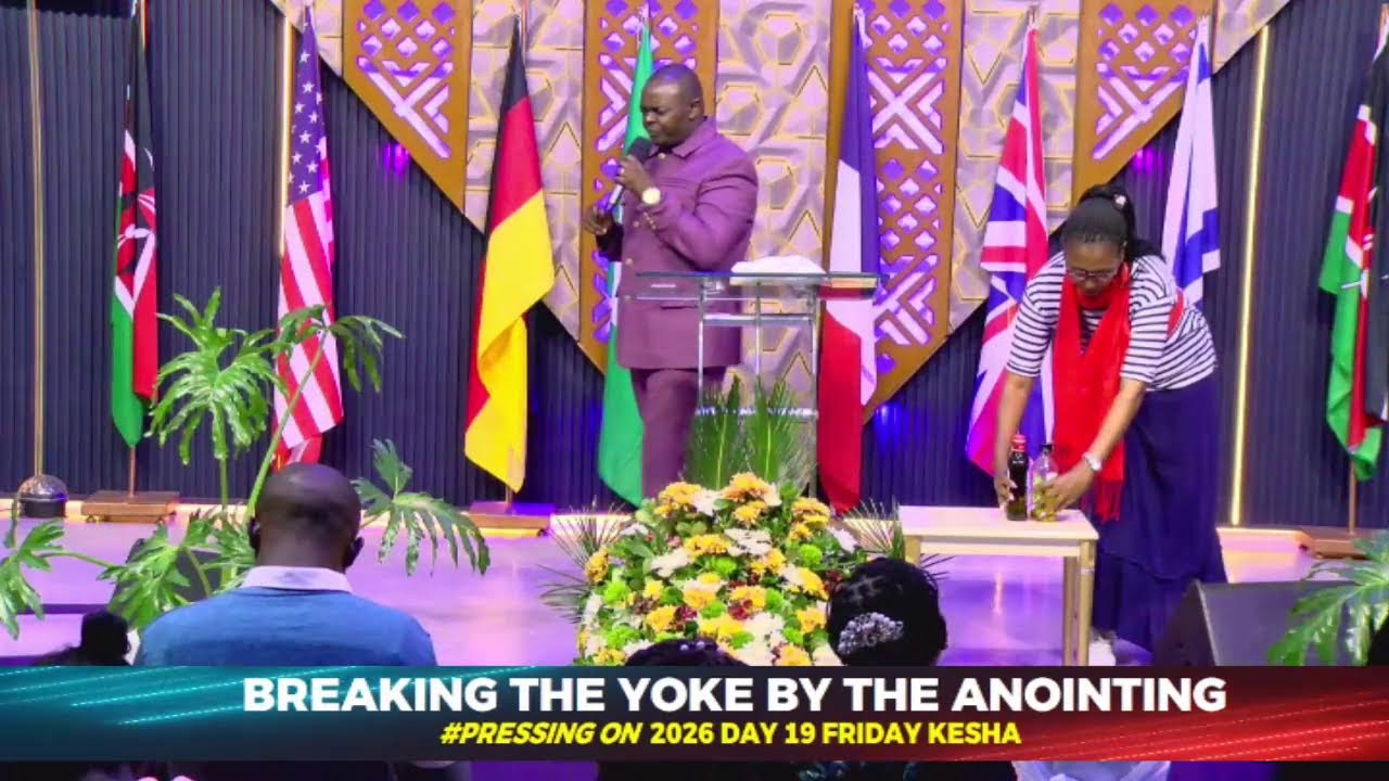 BREAKING YOKES BY THE ANOINTING || PST ISAAC WAITHAKA || FRIDAY NIGHT VIGIL
