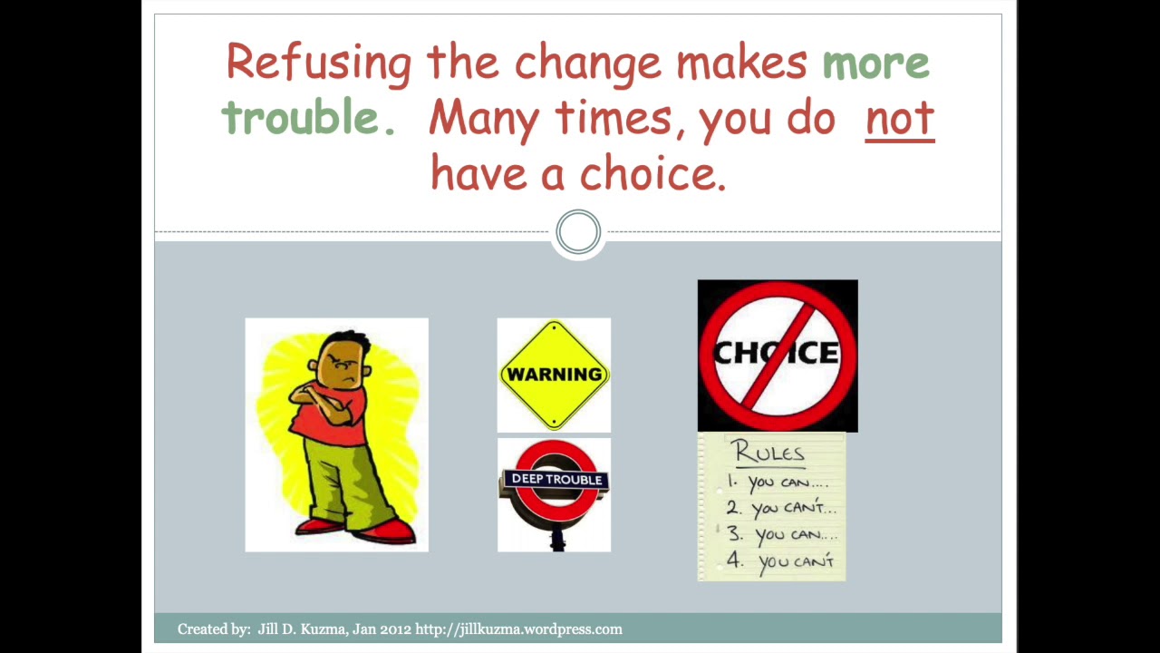 Social Skills Story: Schedule Changes