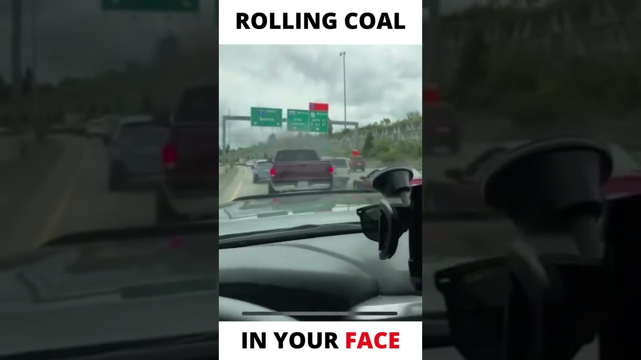 🔴 Rolling Coal Lesson 💨 #trucks