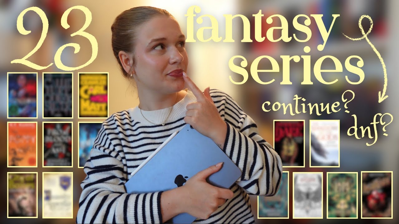 Я сейчас читаю 23 фэнтезийных сериала &mdash; буду ли я продолжать или брошу?? 🧝🏼&zwj;♀️📖⭐️
