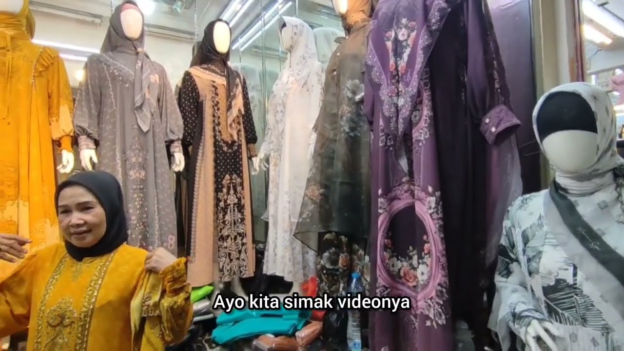 CEK HARGA GAMIS DI PASAR TANAH ABANG BLOK B‼️