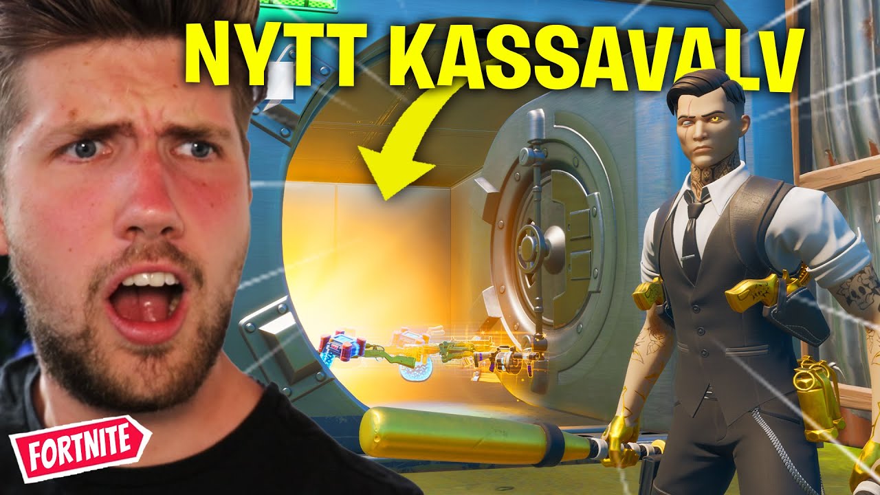 HITTAR & ÖPPNAR SVÅRA 'CATTY CORNER'-KASSAVALVET I FORTNITE! *NYA SÄSONG 13 MYTHIC VAPEN*