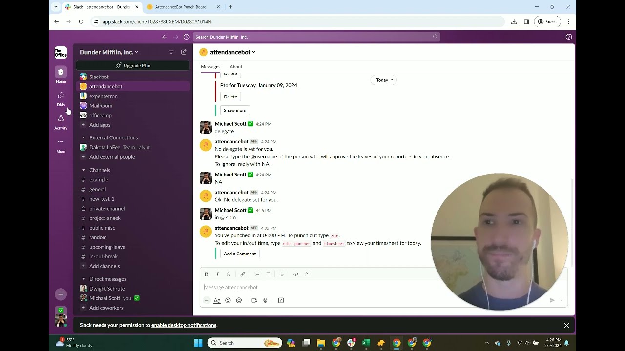 AttendanceBot | super user tips and tricks