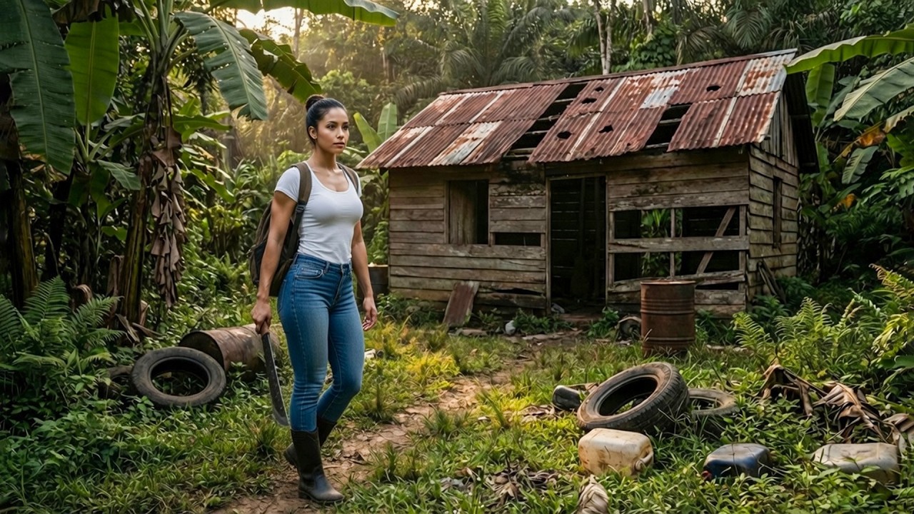 Talented Young Girl Revived a Forgotten Wooden Home — Amazing Transformation!