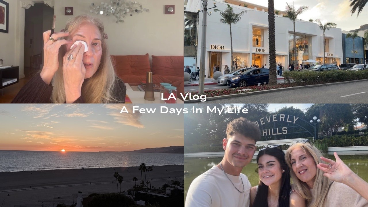 LA Vlog | Beverly Hills, Beach Outing, Makeup Hack & Vintage Calvin Klein GRWM