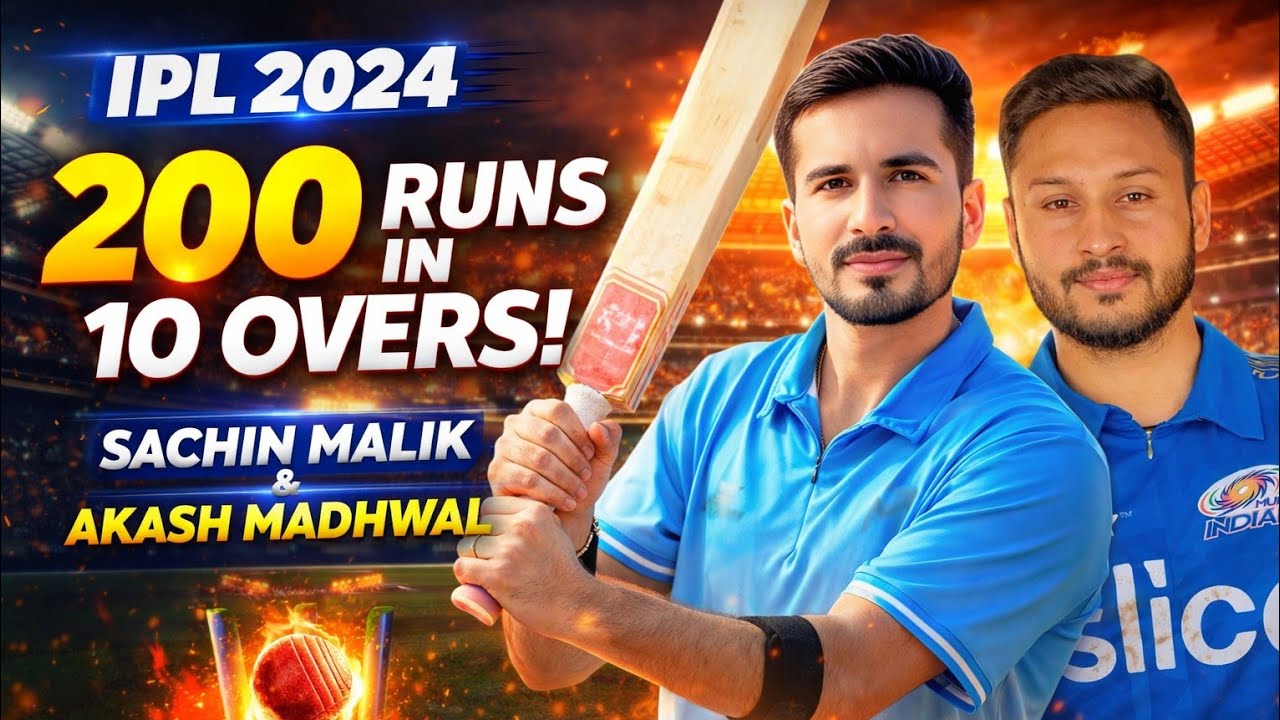 Sachin Malik 10 over 200 run Usman bolar is match ki impairing karenge akash madhwal🤷🤷🤷🏏