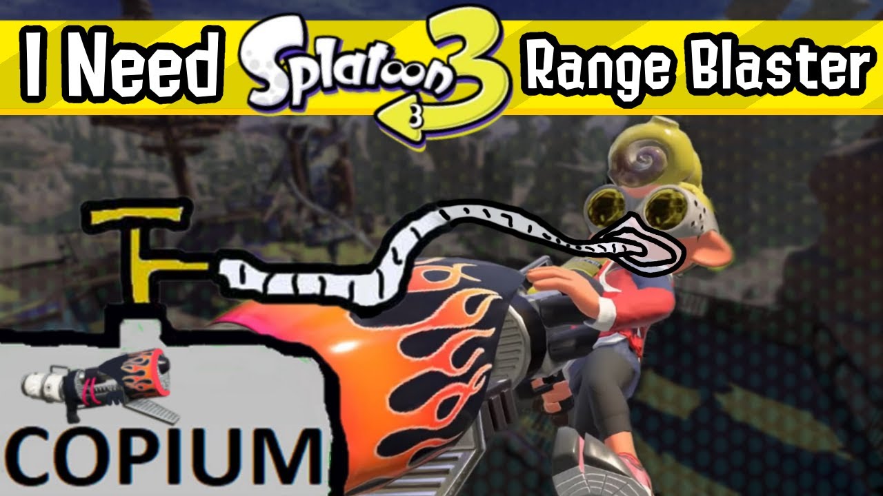 Splatoon 2 Range Blaster Is Just Sad