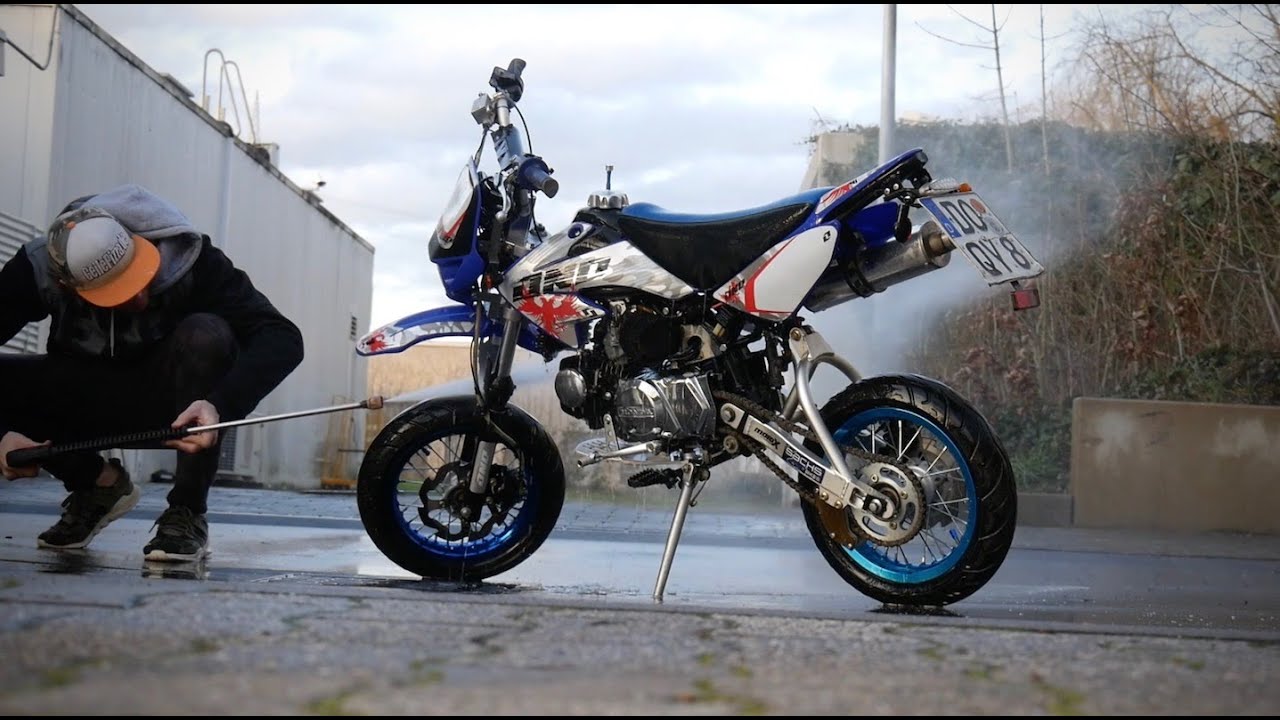Motocross Vlog Pasta501 92#/ 125 ccm PitBike mit Straßen Zulassung/ fast aufs Maul gelegt!