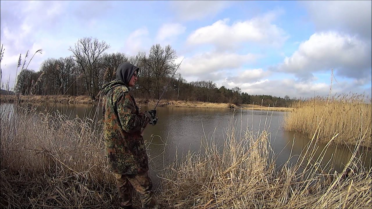 Wiosenny Drop Shot | Szukamy okoni na nowej miejsc&oacute;wce | Wiosenny spinning nad Odrą