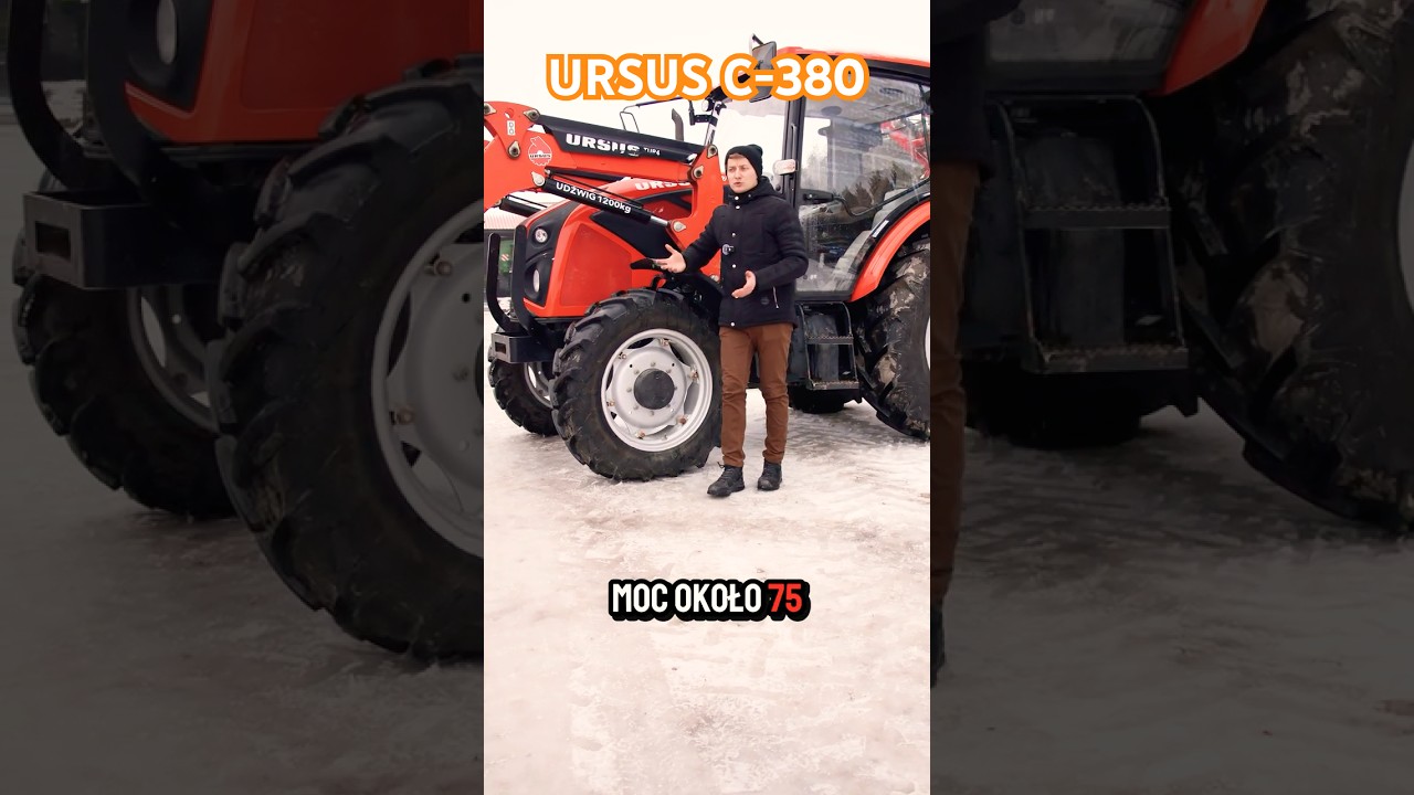 Czy Ursus C-380 miał szansę podbić rynek? 👀 #ursus #traktor #traktory #rolnictwo #ciągnik #agri