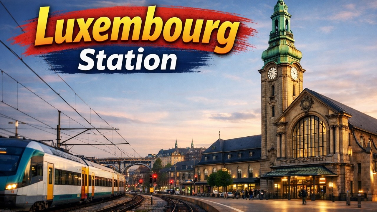 Exploring Luxembourg Central Train Station | Ultimate Travel Guide