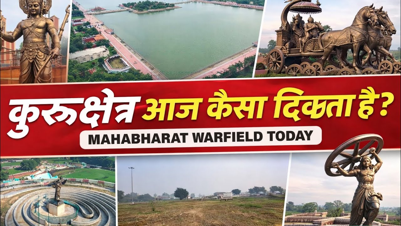 महाभारत की युद्धभूमि आज कैसी दिखती है? 😲 | Modern Kurukshetra Reality