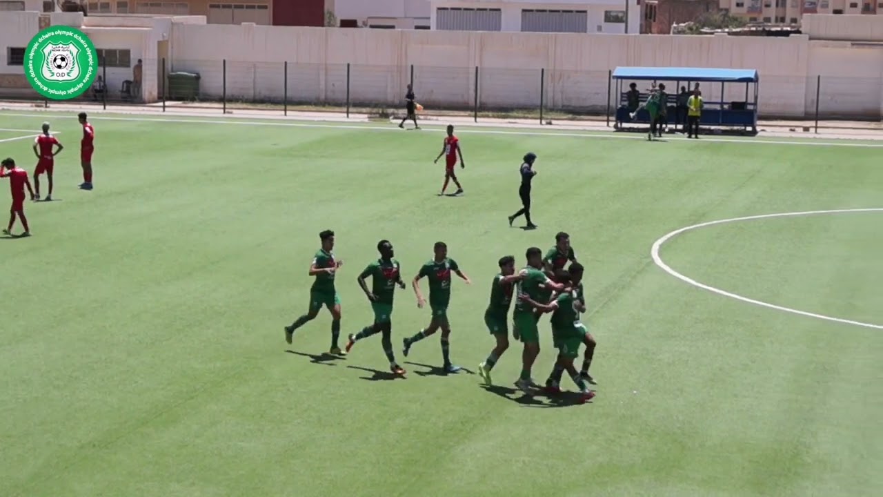 ملخص مباراة شبان اولمبيك الدشيرة ضد شبان حسنية أكادير 3-1