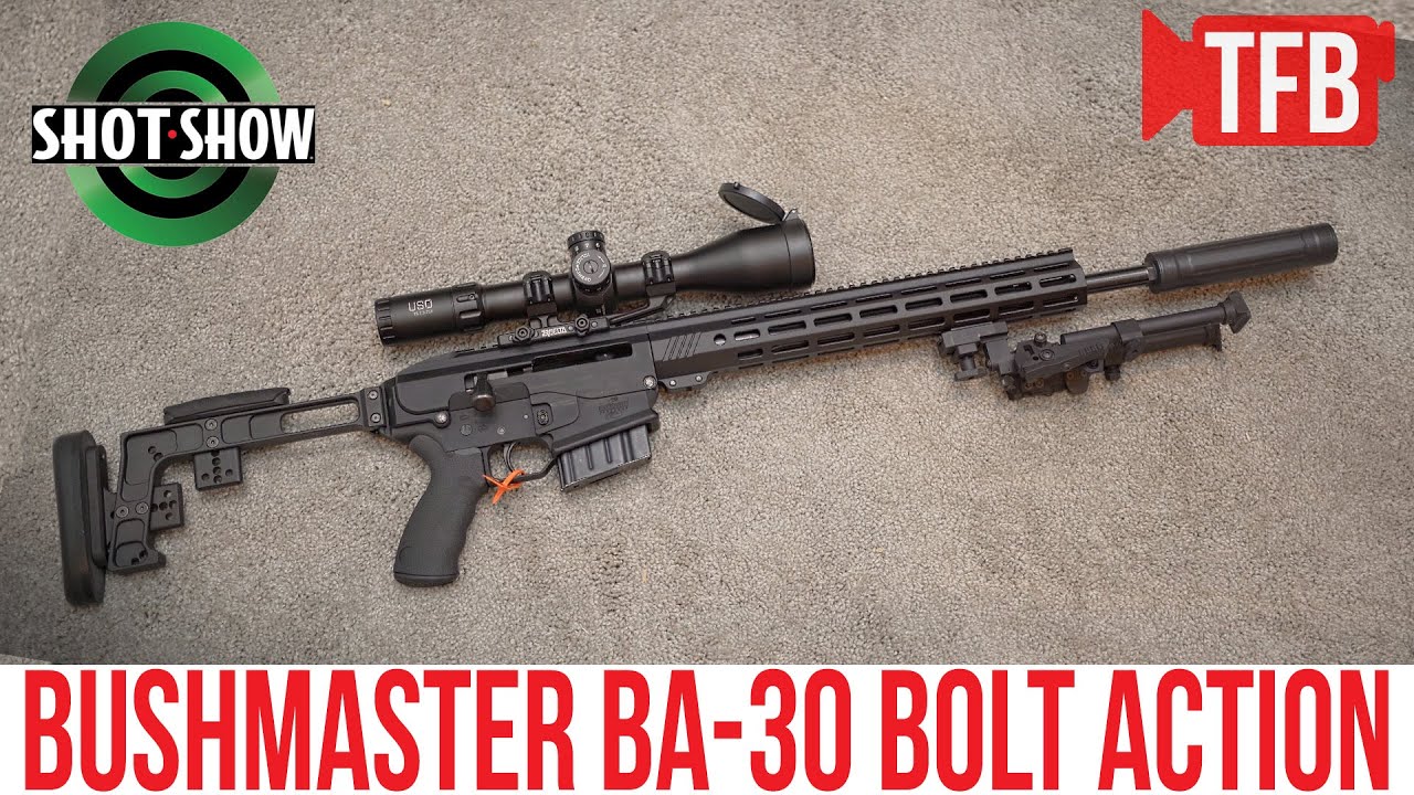 Bushmaster BA-30 Bolt Action AR-10 [SHOT Show 2022]