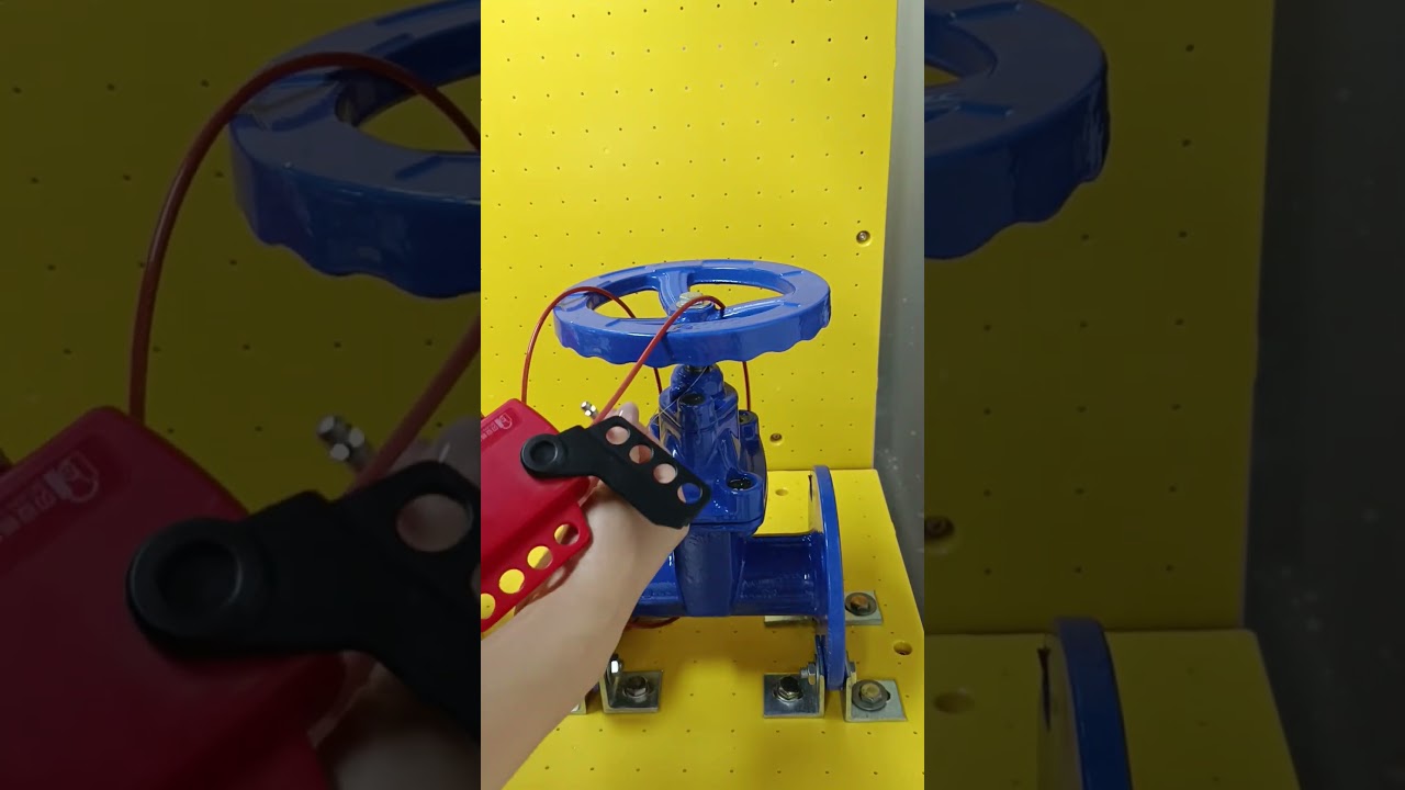 Retractable Cable Lockouts#chemicalplant#hydraulic#safe#Oil Plant#wholesale#trading #lockout#tagout
