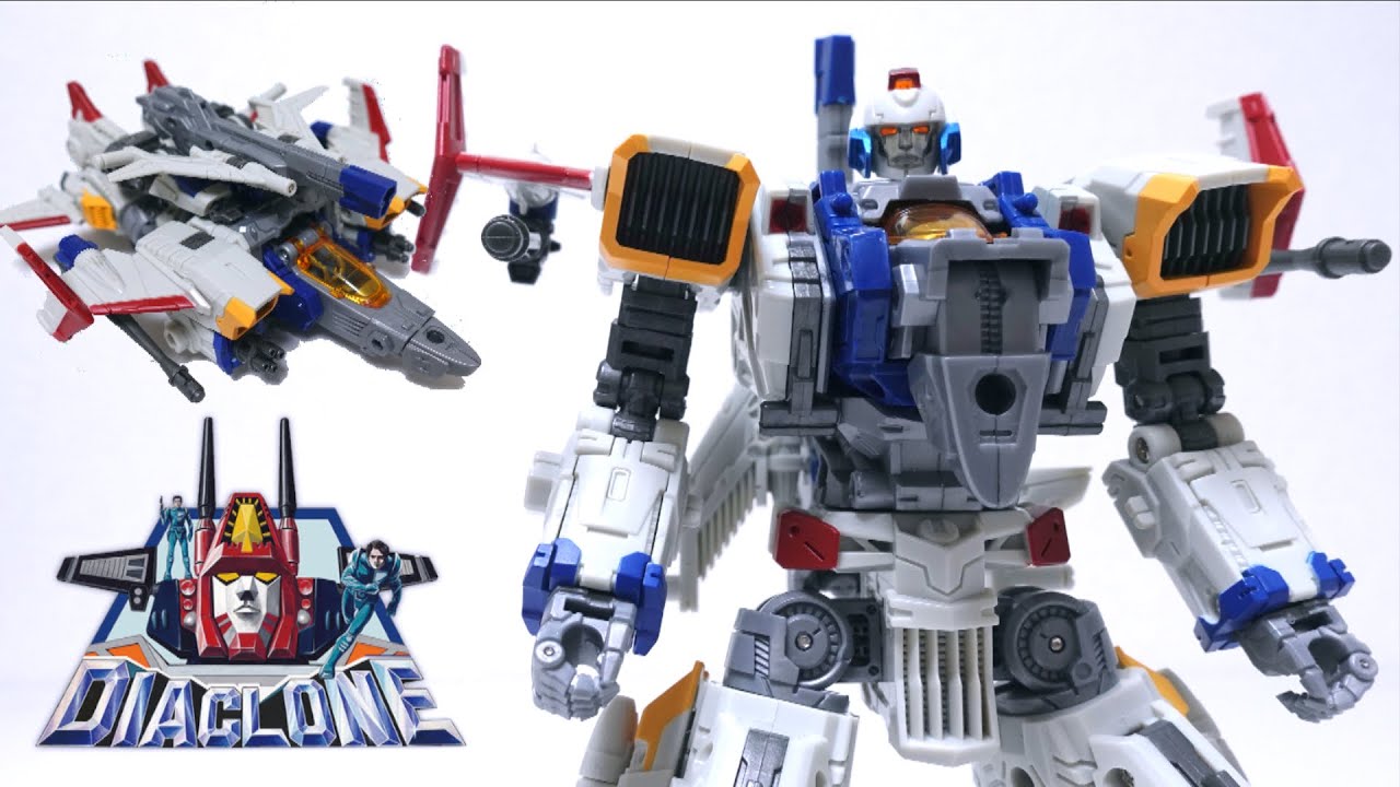 【ダイアクロン】DA-42 トライヴァース トライジェッター 特別Ver タカラトミー ヲタファの変形レビュー / Diaclone DA-42 Tryverse TriJeter