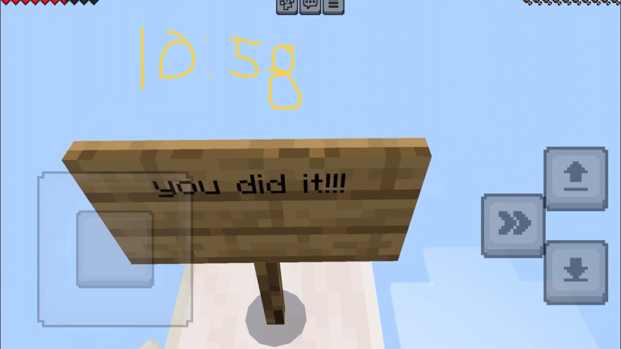￼Minecraft Only up New record￼ (10:58)￼