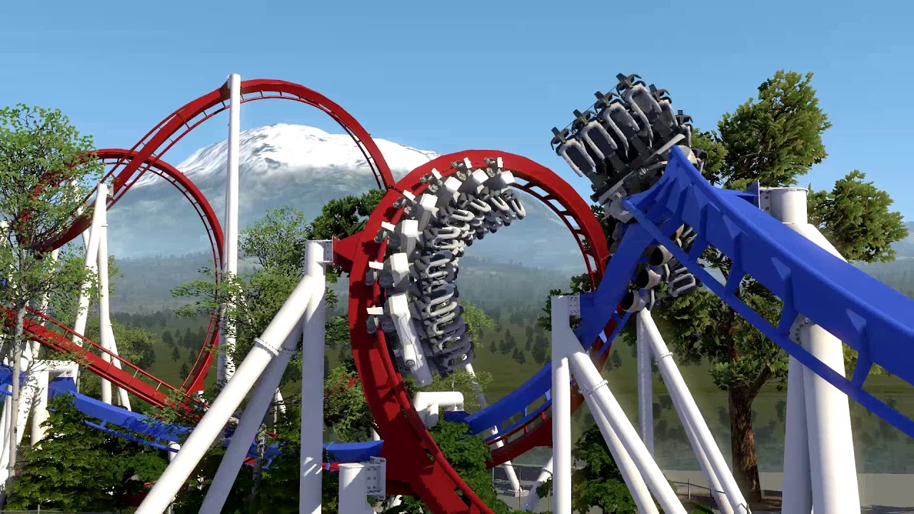 [NoLimits 2] Tiamat and Marduk (B&M Invert VS Floorless Coasters)
