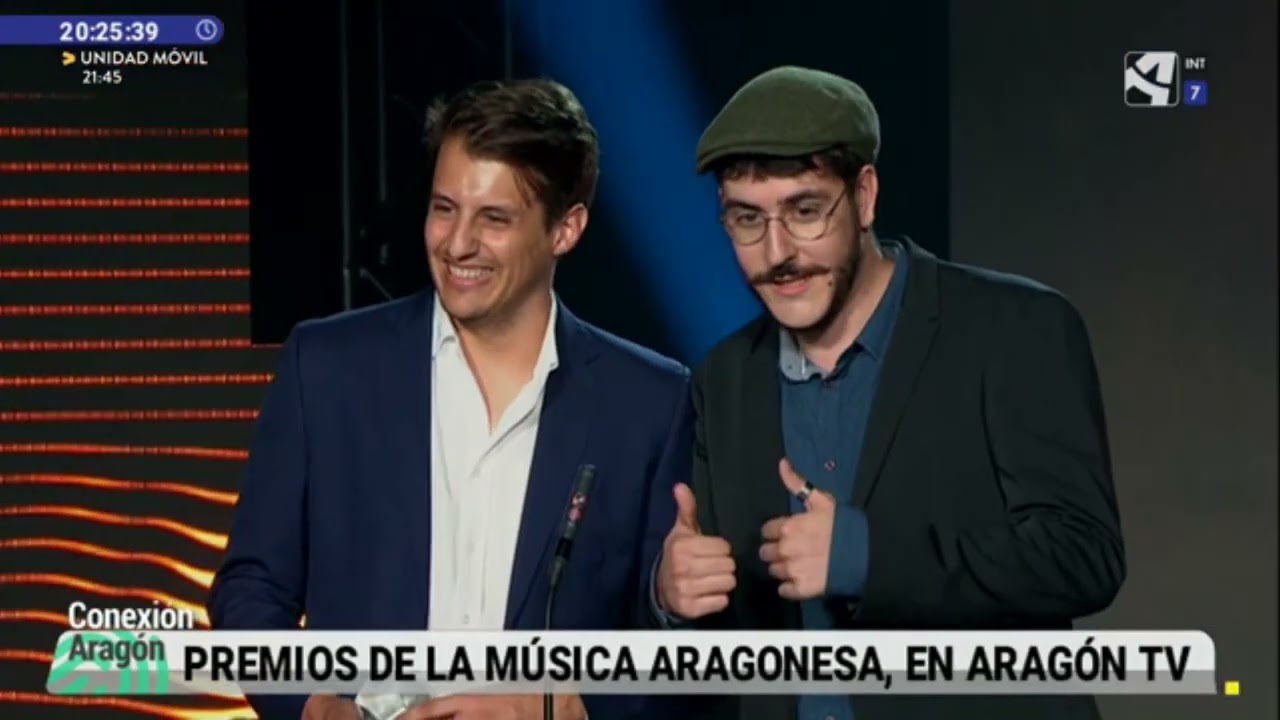 Conexi&oacute;n Arag&oacute;n en Arag&oacute;n TV / 24&ordm; Premios de la M&uacute;sica Aragonesa
