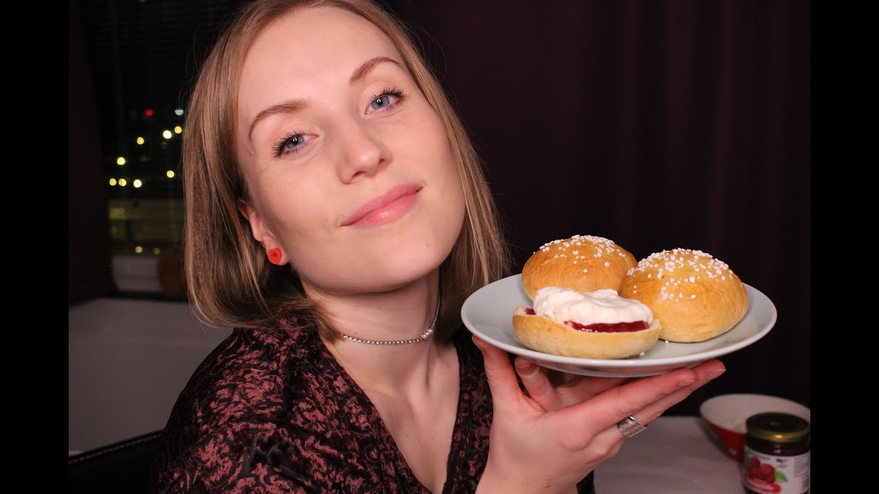 ASMR Suomi Laskiaispullaa Polkkiksen kanssa