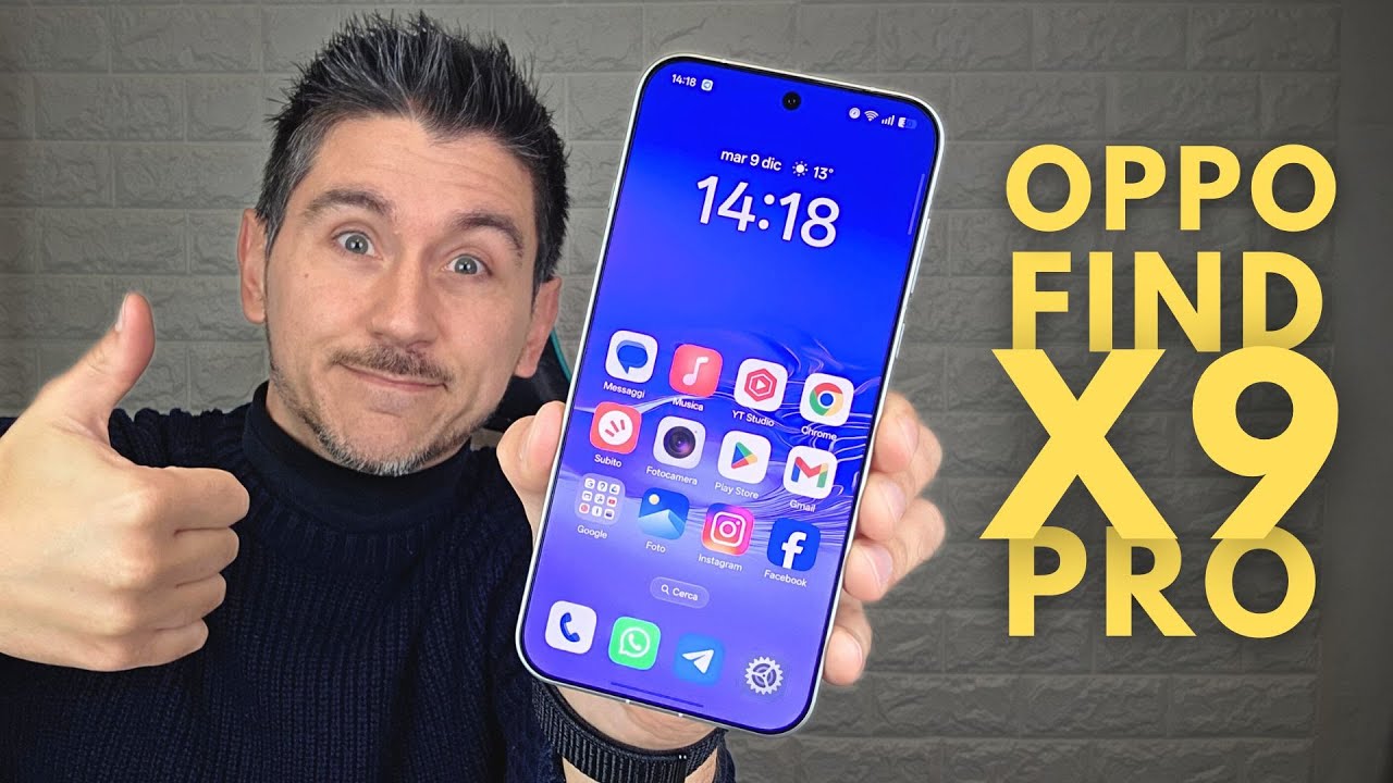OPPO FIND X9 PRO recensione e chi lo batte questo? GRANDIOSO