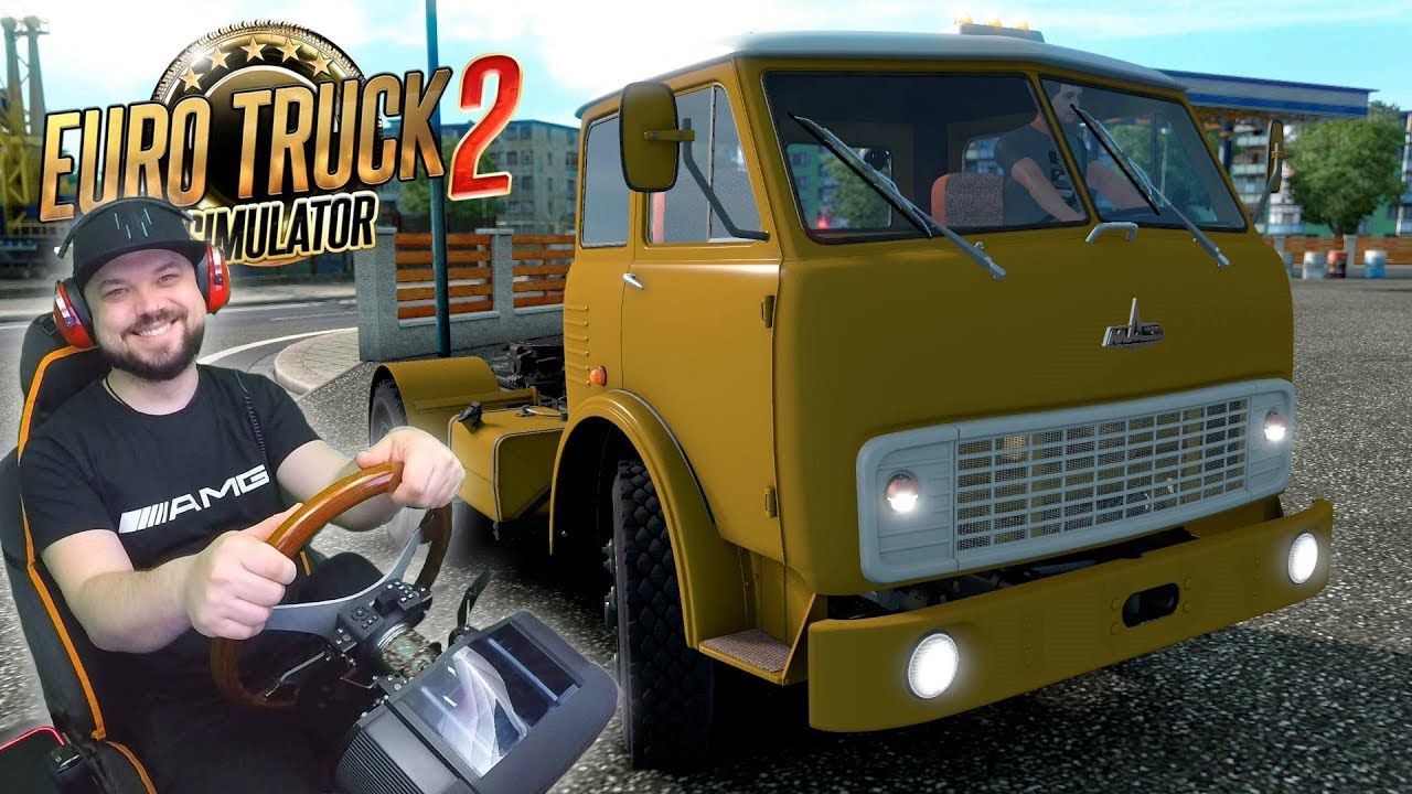 Еду на МАЗе деда в Южный регион - Euro Truck Simulator 2