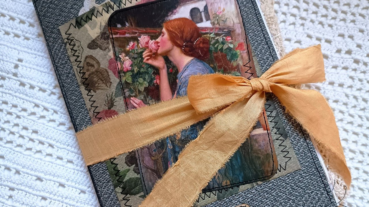 Handmade vintage Junk Journal 