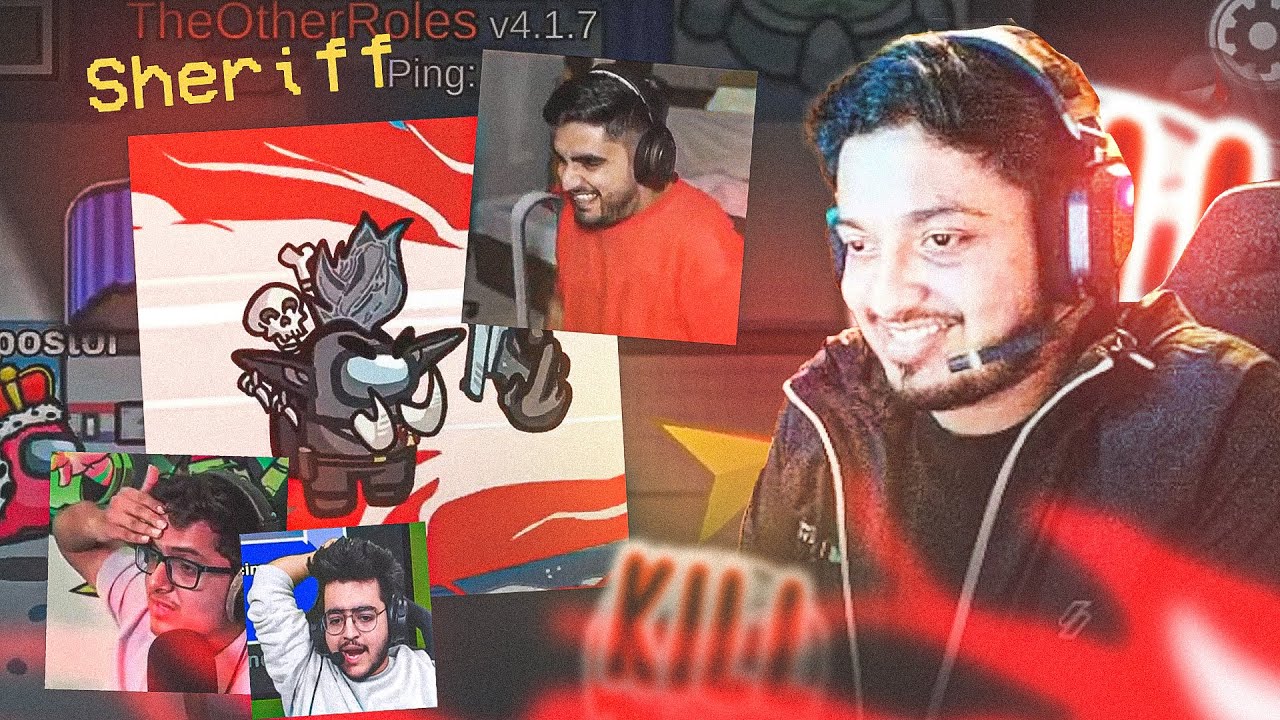 SUS, TRACK, KILL😈 6969 IQ SHERRIF  !! S8UL AMONG US FUNNY MOMENTS 🤣