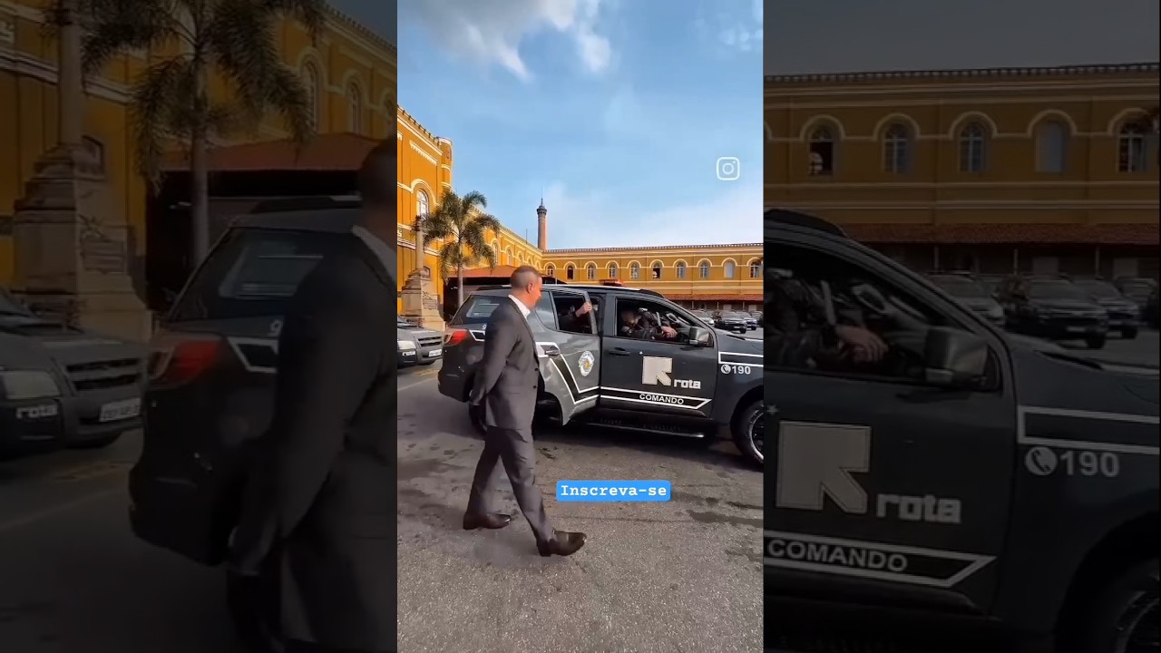 Derrite no Quartel de ROTA #for&ccedil;atatica #bolsonaro #rocam #pmesp #rota #shortsviral #viatura #120