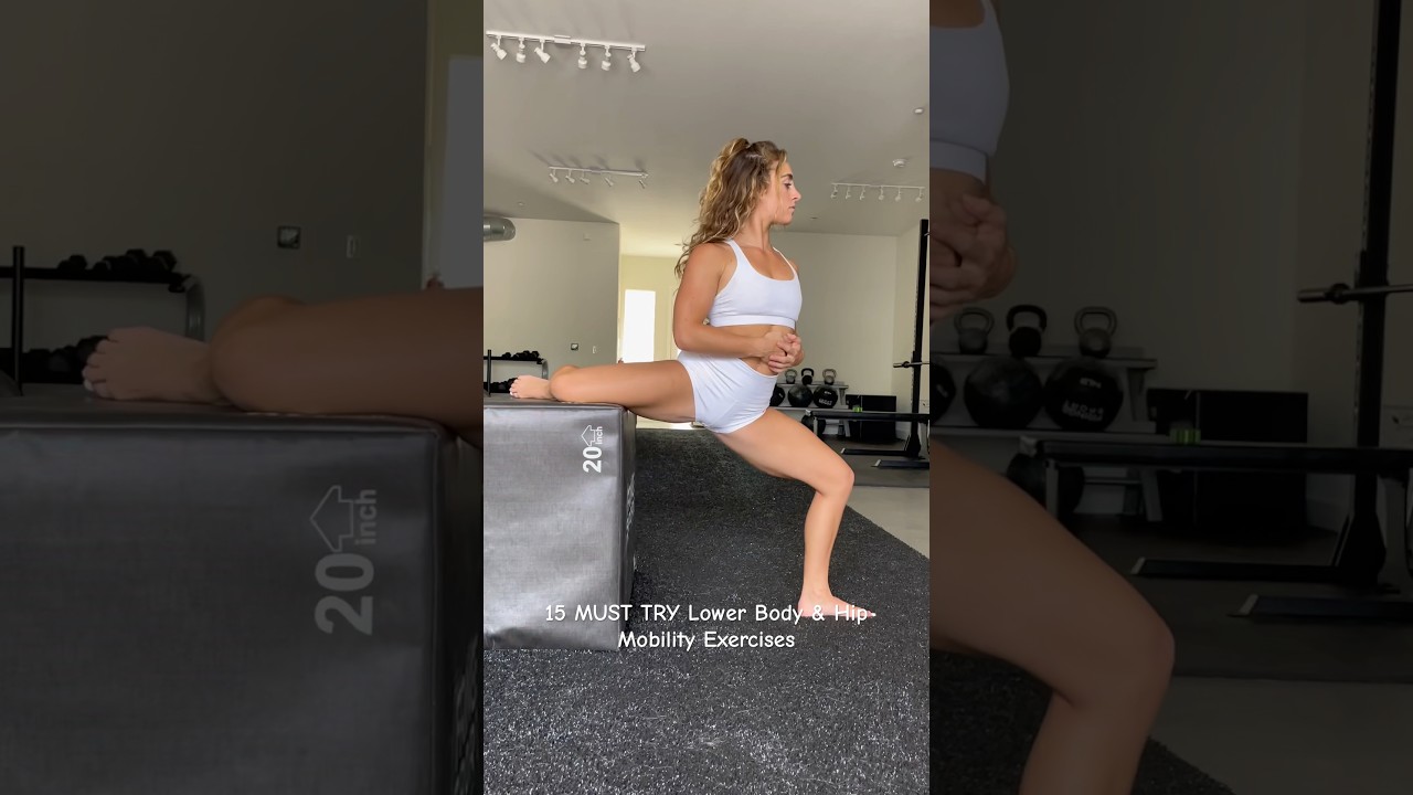 MUST TRY Lower Body Mobility Exercises 👀👏🏼 #mobility #fitness #stretching #yoga #mobilitytips