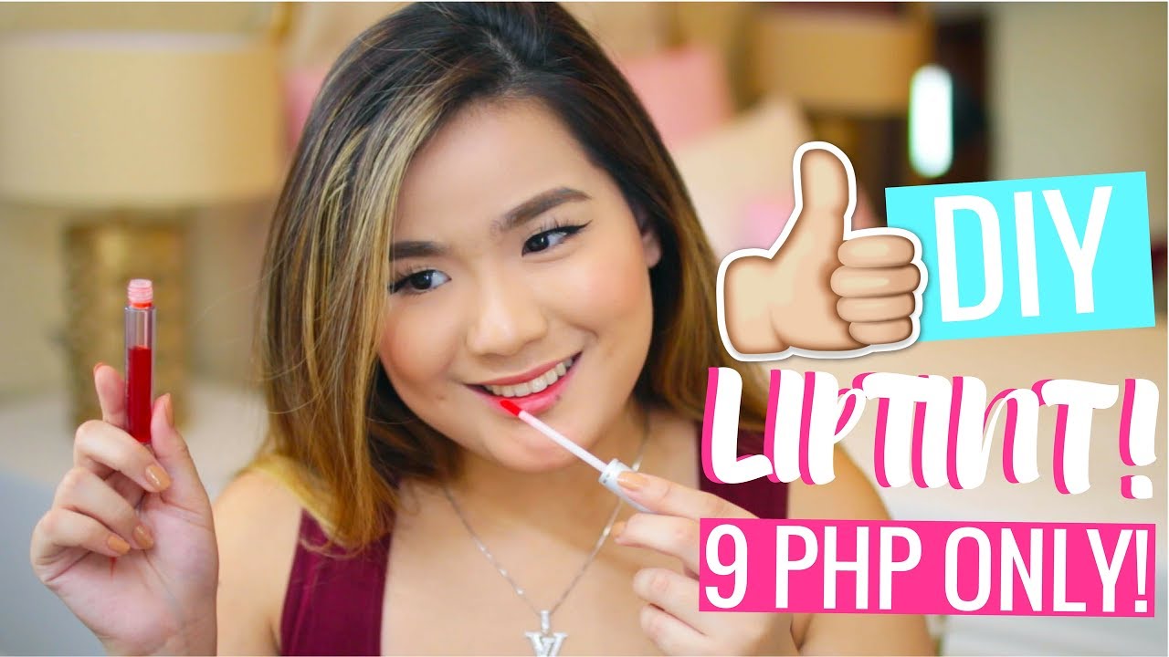 TIPID DIY LIP TINT WITH CREPE PAPER! + GIVEAWAY!