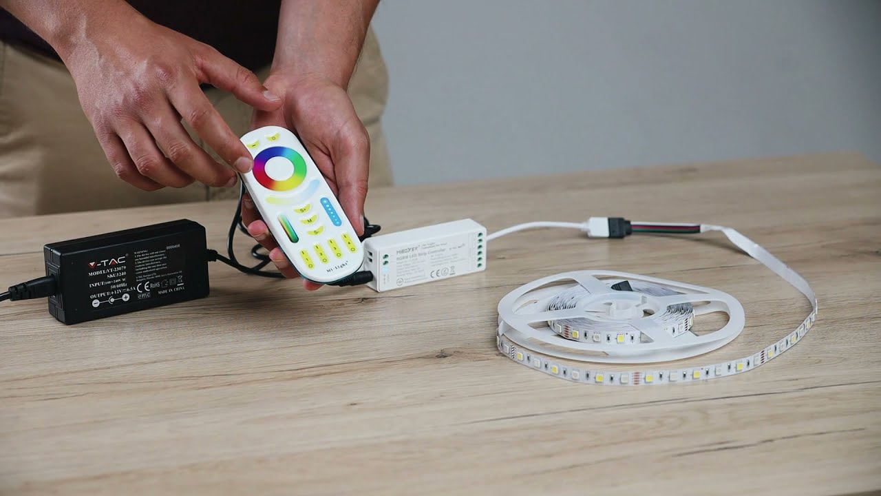 Mi-Light, Miboxer RGB + fehér vevőegység és távirányító