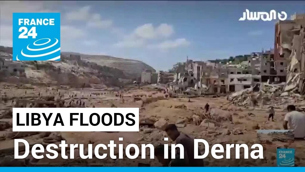 &lsquo;Please come and help us&rsquo;: Destruction in Libya&rsquo;s Derna after catastrophic flooding